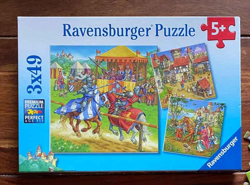Ritter Puzzle Set von Ravensburger